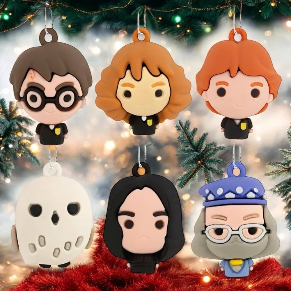 NEW 2021 Hallmark 6‎ Mini Ornaments Harry Potter Characters
